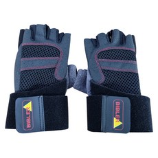 [쿠팡수입] 바이블러 파워 피트니스 글러브, 블랙, 1개