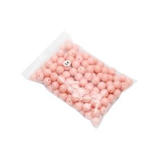 派對裝飾 糖果色珠子 250g 14mm, 杏色, 1個