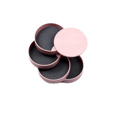 4단 원형 악세사리 보관함 핑크, 1개