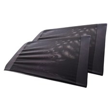 DIACOAT 汽車窗後座專用防曬罩, 2個, 黑色