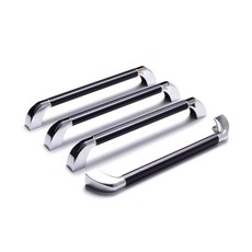 手柄世界Opiurus 2孔家具把手 黑色 P192mm, 4個