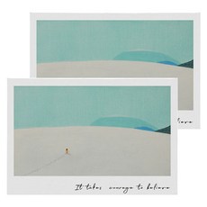 빈테리어 드로잉 테이블 매트 2p, 12, 30 x 45 cm