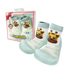 ange 長頸鹿印花襪套學步鞋