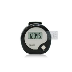 YAMASA數位計步器MP-100, 黑色的