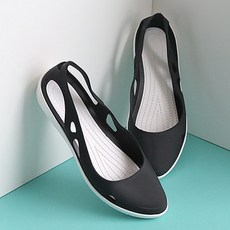 JACK&JILL Buying 女款圓形三角果凍鞋 JB1369S, 黑色, 230