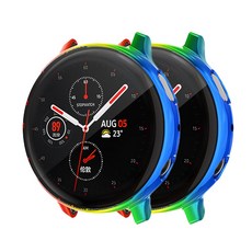 스마트워치 레인보우 케이스 44mm 2p, 블루레드