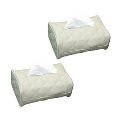 차량 모던 티슈커버 베이지, 2개