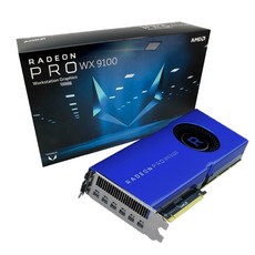 AMD RADEON PRO 그래픽카드 HBM2 16GB (블루존), WX9100