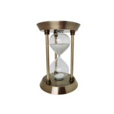 復古室內裝飾黃銅沙漏小物 大, 混色