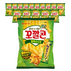 꼬깔콘 찰옥수수맛, 72g, 16개
