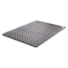 한일의료기 온열 무전자 전기매트 헤링본 챠콜 전체난방, SP-102, 100 x 195 cm