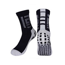 防滑足球襪 CB-126, 黑色的