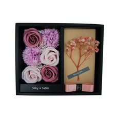 感動永生花迷你花禮盒, 紫羅蘭（花），米色（零花錢）