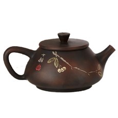 乾水沙道 杏花石瓢壺, 混色, 1個