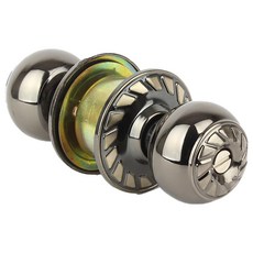 RIVER-GREEN 按鈕式造型鎖頭喇叭鎖 AB款, 1個