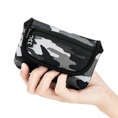 JJC Ricoh GR3 / Sony ZV1 / Canon G7X Mark3 袖珍相機包迷彩灰色, 單品, 1個