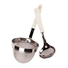 Oche Earth 不鏽鋼味噌濾網湯匙 2件組, 單一顏色, 1套