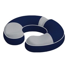 The Naeun 女性專用C型坐墊, 淺灰色 + 海軍藍