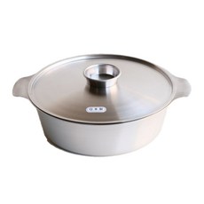 오체어스 스텐레스 샤브샤브 냄비, 27.6cm, 1개