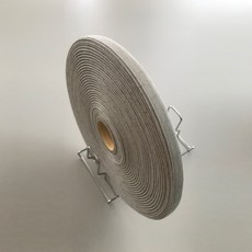 高品質亞麻斜紋帶 1cm, 單色, 1個