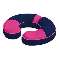 The Naeun 女性專用C型坐墊, 粉紅色 + 海軍藍