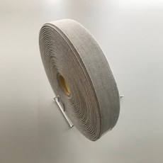 高品質亞麻斜紋帶 3cm, 單色, 1個