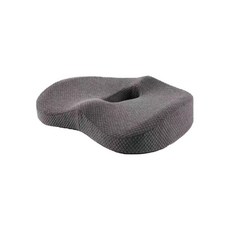 涼感甜甜圈輔助坐墊, 灰色, 1個