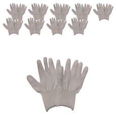 善宇企劃 手指塗層手套 S, 白色, 10個