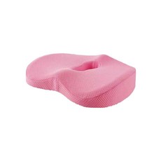 涼感甜甜圈輔助坐墊, 粉色, 1個