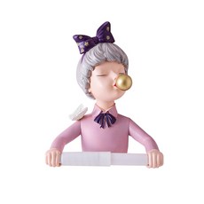 泡泡糖少女面紙盒, 蝴蝶粉, 1個