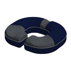 The Better 男性專用C型坐墊, 深灰色 + 海軍藍