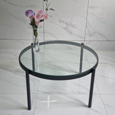 케이지메탈 T 38 원형 밴딩테이블 600mm, 블랙