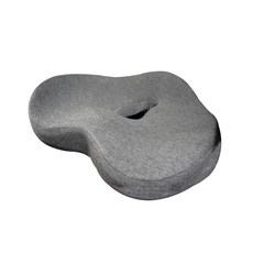 THENAEUN 3D記憶海綿坐墊, 灰色的