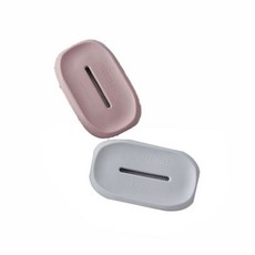 矽膠肥皂架 矩形, 隨機發貨, 2個