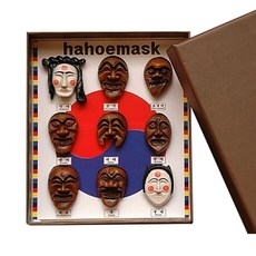 Ryu工房Hwajeot磁鐵 高級型 9入, 混色