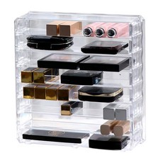 Doso 壓克力8格口紅收納盒, 8格口紅收納盒, 1個