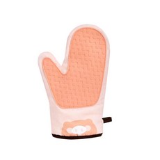 角色矽膠烤箱手套, 橙色左, 1個