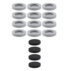 ZIO-BIZ 洗衣機支架 黑色 4入+灰色 12入, 單品