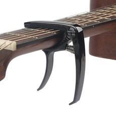 吉他移調夾, D黑色, 1個