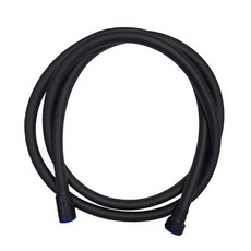 포세이온 PVC 샤워줄 블랙 1.5M, 1개