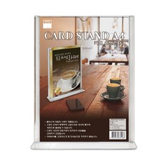 DASAN STATIONERY 辦公卡架立式透明, 1個