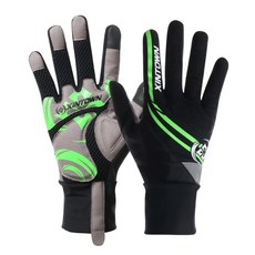 바이크랩 자전거 스마트폰 터치 긴장갑 XG001, 그린