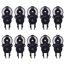 PLUS 普樂士 Whiper Slide 修正帶替換帶 WH-015R KR, 黑色, 10個