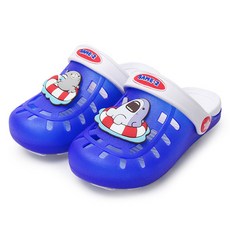 SAME-Z 鯊魚君 兒童透明涼鞋