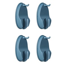 壁掛式烹飪工具架, 藍色, 4個