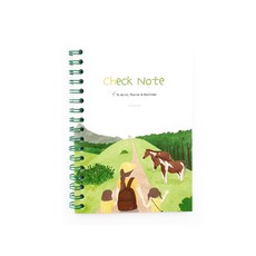 JLogue A6 格紋筆記本, 溫暖濟州, 1個