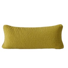 絎縫枕頭, 芥末黃, 1個