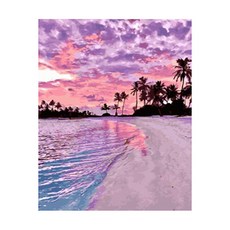 ABIRAM DIY名畫油畫組, 夢幻般的海灘