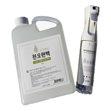 Cheonoh Cypress Water 室內除臭劑 2L 補充裝 + 噴霧 300ml 套組, 1套