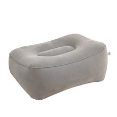 單層充氣腳踏墊, 灰色, 1入